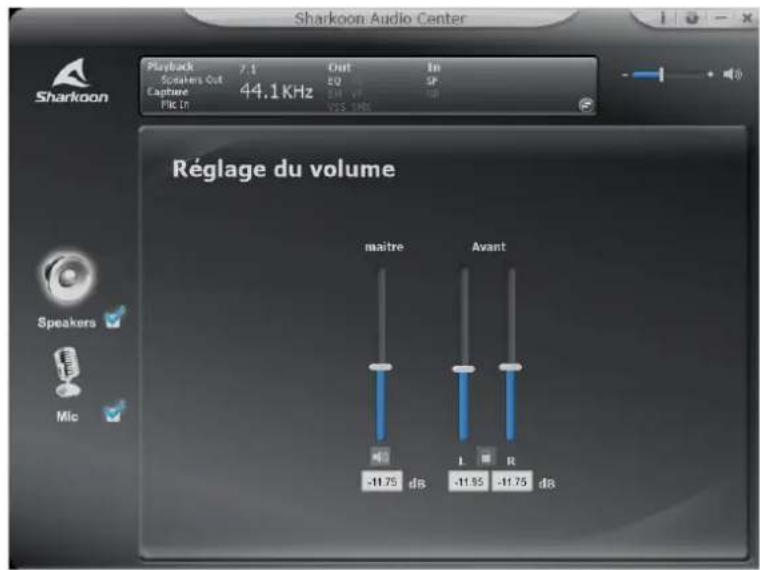 Sharkoon SB2 - Aperçu du logiciel - 1