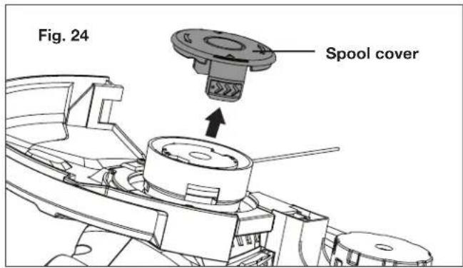 Sun Joe 24VST14 - Replacing the Spool + Clearing Jams and Tangled Lines - 2