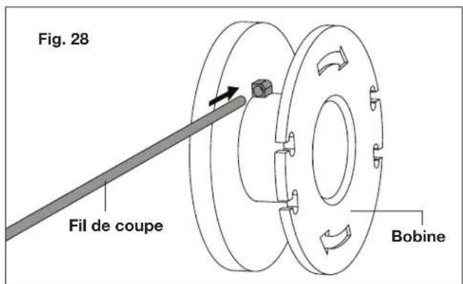 Sun Joe 24VST14 - Enroulement du fil - 1