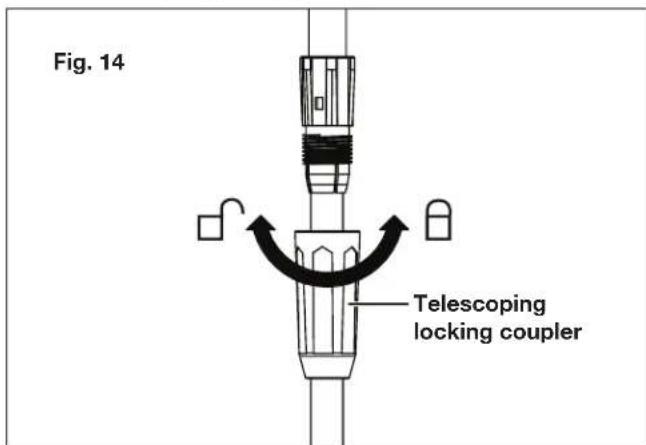 Sun Joe 24VST14 - Telescoping Pole Adjustment - 1