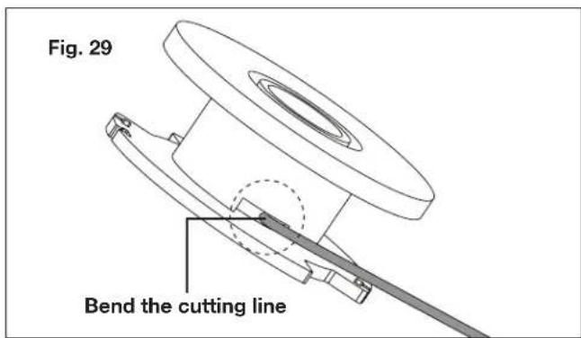 Sun Joe 24VST14 - Winding the Line - 2