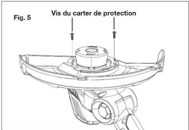 Sun Joe 24VST14 - Pose du carter de protection - 2