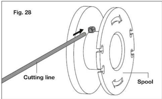 Sun Joe 24VST14 - Winding the Line - 1