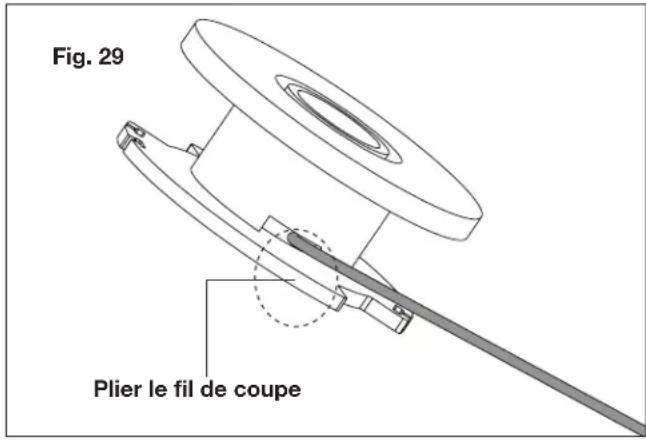 Sun Joe 24VST14 - Enroulement du fil - 2