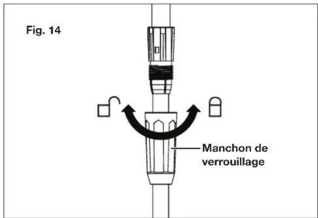 Sun Joe 24VST14 - Réglage du manche téléscopique - 1