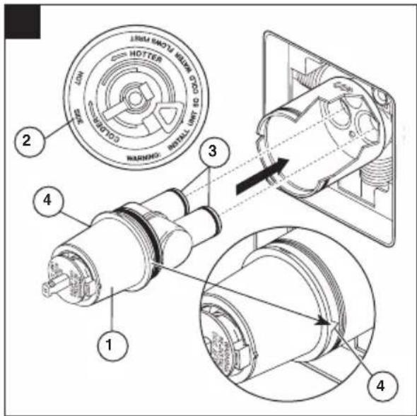 DELTA T14038 - Cartridge Installation - 2