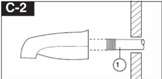 DELTA T14038 - Instalación deslizable - 1