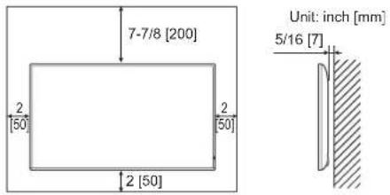 SHARP PNHY501 - MOUNTING PRECAUTIONS - 1