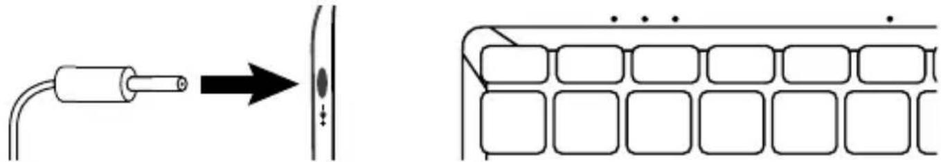 THOMSON NEOX 14 - Aufladen des Akkus Ihres Gerätes - 1