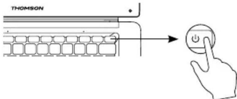 THOMSON NEOX 14 - Accensione / spegnimento del dispositorio - 1