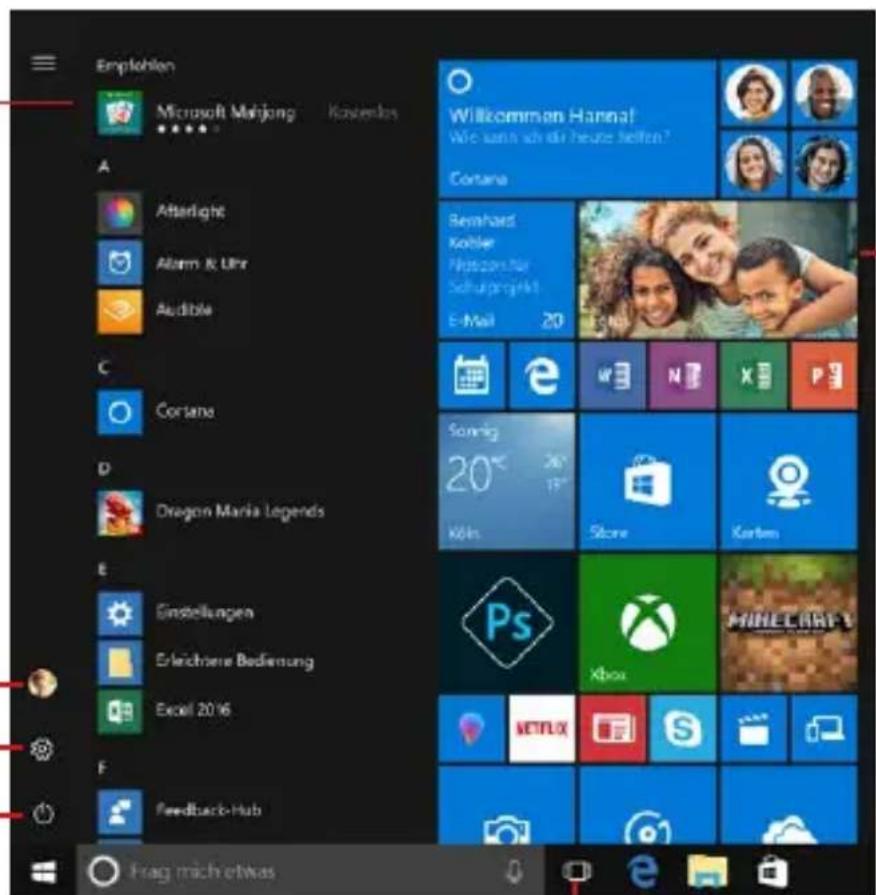 THOMSON NEOX 14 - Präsentation des Startmenüss - 1