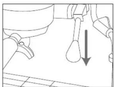 GRAEF Contessa - Cleaning of the brewing group (backflush) - 10