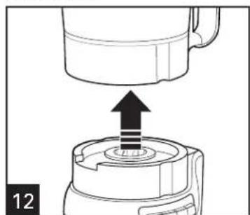 HAMILTON BEACH Stack & Snap 70729 - How to Use Chopping/Mixing Blade (cont.) - 5