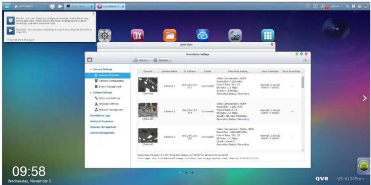 QNAP VS4012URP Pro - iii. Paramètres par défaut : - 2
