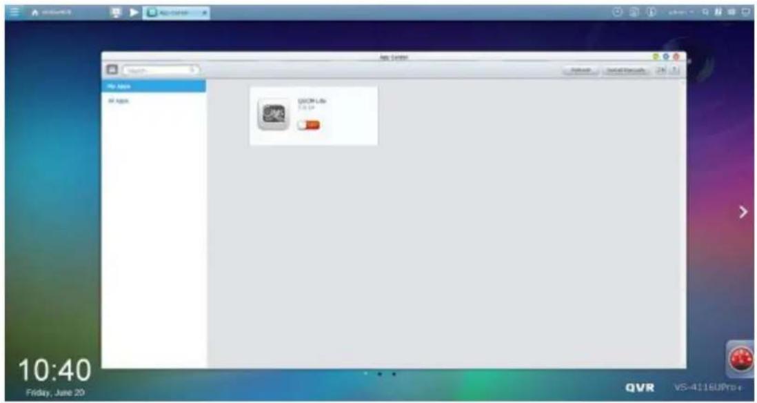 QNAP VS4012URP Pro - Comment faire pour installer QSCM Lite sur un serveur NVR - 9