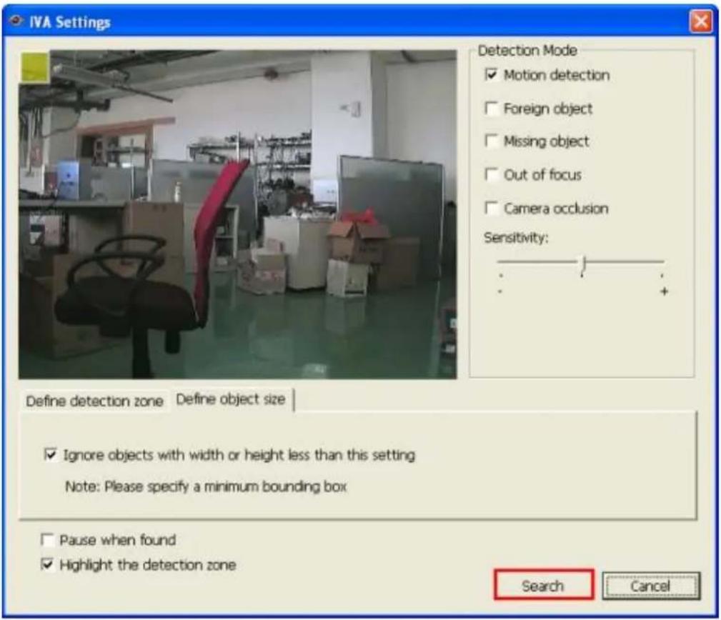 QNAP VS4012URP Pro - Configurez les réglages IVA pour la recherche video. - 6