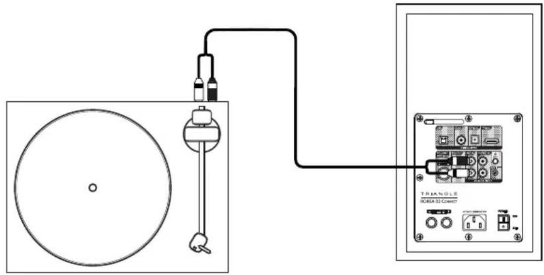 TRIANGLE Borea BR02 - Connection of other RCA type sources - 1