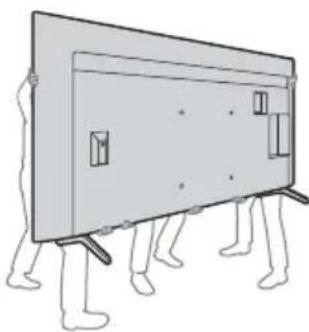 SONY KD55X85K - Laitteen kuljettaminen ja siirtäminen - 2