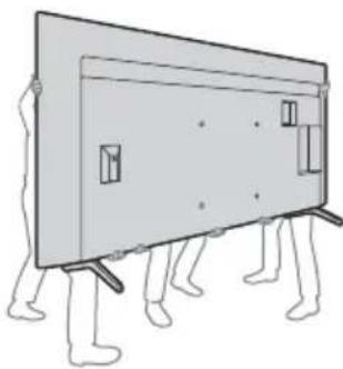 SONY KD55X85K - Transporte - 2