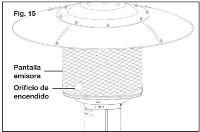 Sun Joe SJPPH48 - ADVERTENCIA! Siga las instrucciones a continuación para encender el calentador. Una operation de encendido Incorrecta pueda causar lesiones personales o daños materiales. - 2