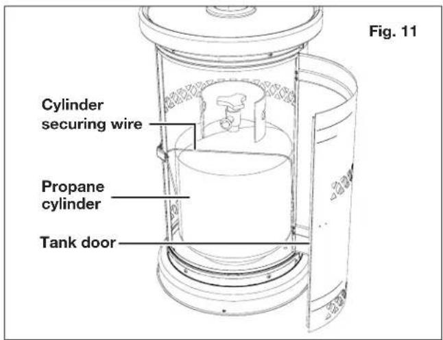 Sun Joe SJPPH48 - Connect the Propane Tank - 1