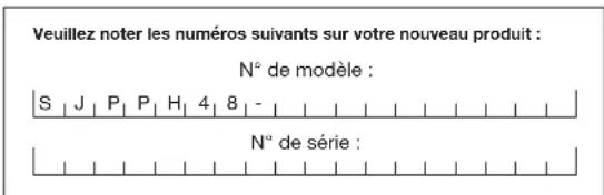Sun Joe SJPPH48 - Numérodeschemeletdeserie - 1