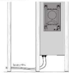 TANNOY PCI 7DC IW - Okablowanie z tylu moze - 2