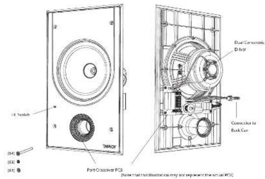 TANNOY PCI 7DC IW - Product Feature Identification - 1
