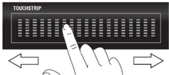 NOVATION Twitch - ACTION DU RUBAN TACTILE TOUCHSTRIP EN MODE AUTO LOOP : - 2