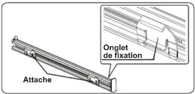 SHARP KA75L64BNHEU - La grille métallique avec un rail télescopique à demi-extension - 2