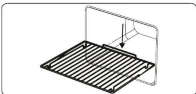 SHARP KA75L64BNHEU - Grilajul de sârmă - 2
