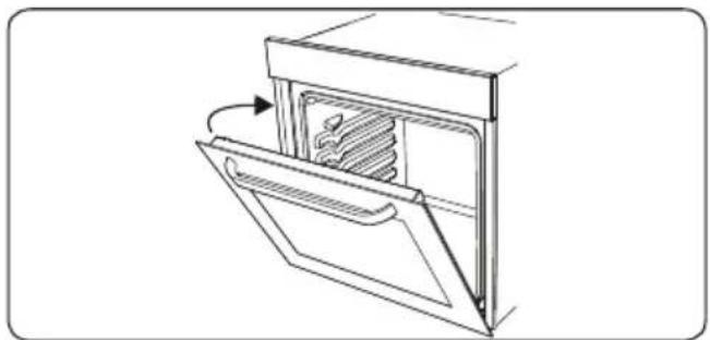 SHARP KA75L64BNHEU - Porte du four à fermeture silencieuse - 1