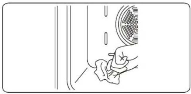 SHARP KA75L64BNHEU - Limpieza del interior del horno - 1
