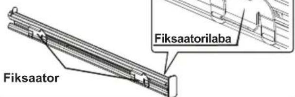SHARP KA75L64BNHEU - Traatriiul osaliselt välja tömmatava teleskoopsiiniga Easyfix - 2