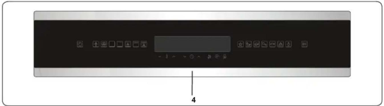 SHARP KA75L64BNHEU - Bandeau de commande - 1