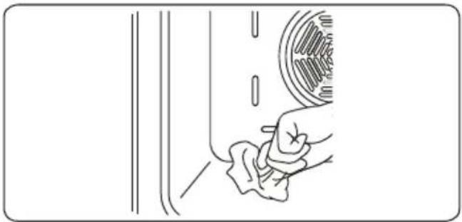 SHARP KA75L64BNHEU - Curățarea interiorului cuptorului - 1
