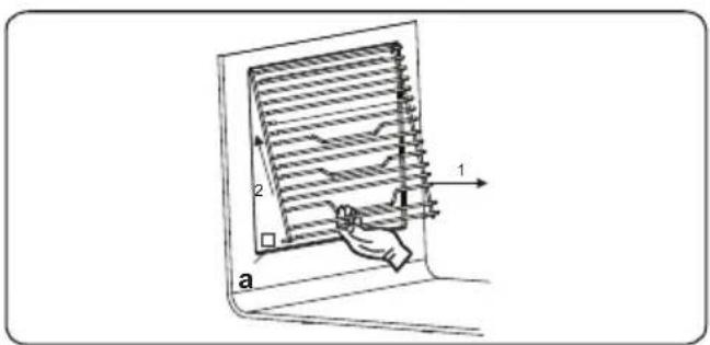 SHARP KA75L64BNHEU - Traatresti eemaldamine - 1