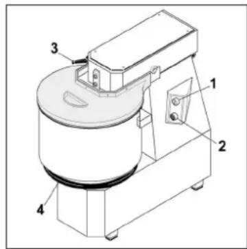 BARTSCHER 101864 - 4) Kesselblockierungflansch (nur mod.CNS) - 1