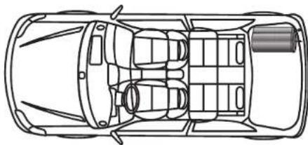 Bazooka MBT8014 - RECOMENDACIONES DE UBICACION EN VEHICULOS - 2