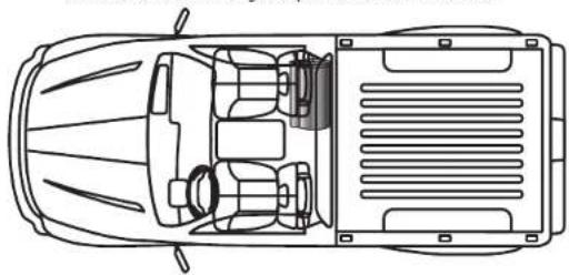 Bazooka MBT8014 - RECOMMANDATIONS POUR LE POSITIONNEMENT DANS LE VÉHICULE - 1