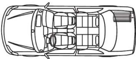 Bazooka MBT8014 - RECOMENDACIONES DE UBICACION EN VEHICULOS - 3