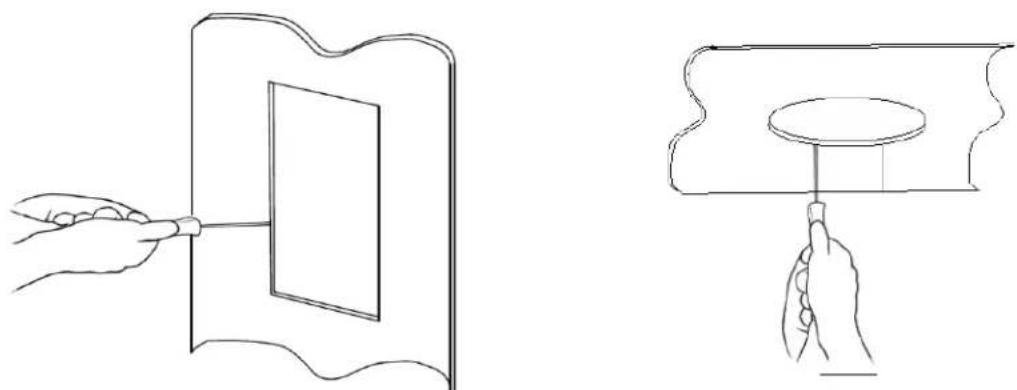 ELAC Vertex II IWV62 - Mounting the speaker - 1