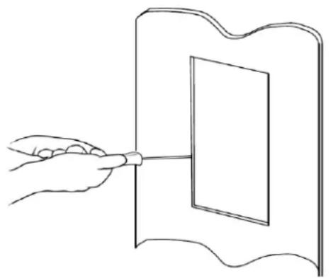 ELAC Vertex II IWV62 - Encastrement du haut-parleur - 1
