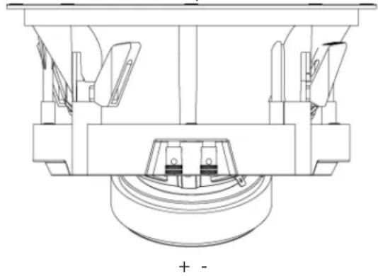 ELAC Vertex II IWV62 - Schéma de montage #2 – haut-parleurs Surround arrière-gauche et arrière-droite - 2