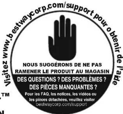 BESTWAY Power Steel 56938 - PISCINES OVALES POWER STEEL™ NOTICE D'UTILISATION - 1