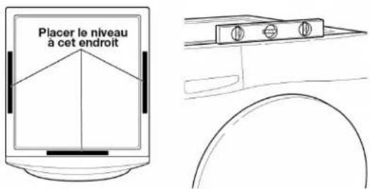 WHIRLPOOL WFW5605MC - ÉTABLISSEMENT DE L'APLOMB DE LA LAVEUSE - 1
