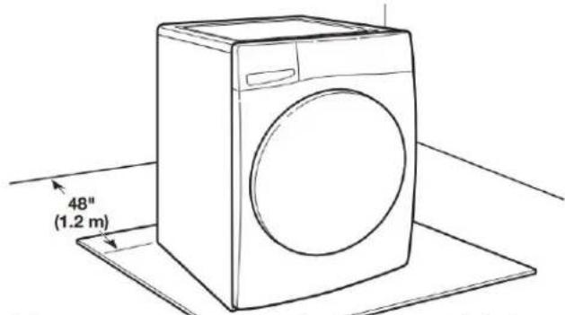 WHIRLPOOL WFW5605MC - Move washer - 1