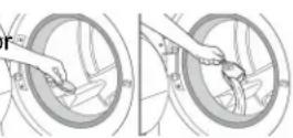 WHIRLPOOL WFW5605MC - Adding HE detergent to basket: - 1