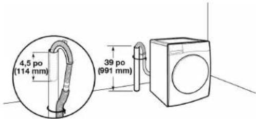 WHIRLPOOL WFW5605MC - Système de vidange - 1