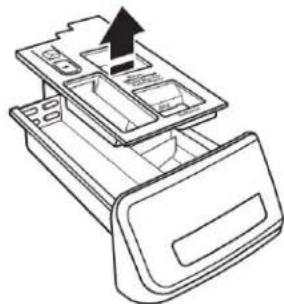 WHIRLPOOL WFW5605MC - Single-Load Dispenser Drawer (on some models) To remove: - 2